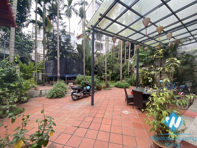 Garden house for rent in Dang Thai Mai street, Tay Ho